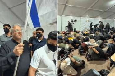 Benvenuti in Israele, Stato canaglia: tortura gli attivisti della Flottila e se ne vanta, i video di Ben-Gvir sulla nave prigione