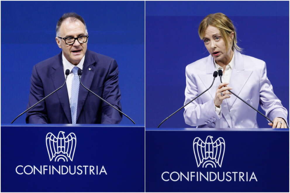 Meloni e Orsini, “patto” tra premier e leader di Confindustria: bordate contro l’Europa e sì al nucleare, silenzio sui salari