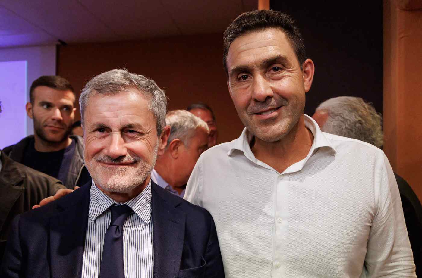 Roberto Vannacci (dx) e Gianni Alemanno  - Photo by Roberto Monaldo / LaPresse