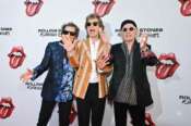 Ronnie Wood, left, Mick Jagger, and Keith Richards attend The Rolling Stones’ “Foreign Tongues” album launch event on Tuesday, May 5, 2026, in New York. (Photo by Evan Agostini/Invision/AP)