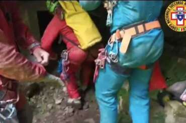 FOTO DA SOCCORSO SPELEOLOGICO ALPINO