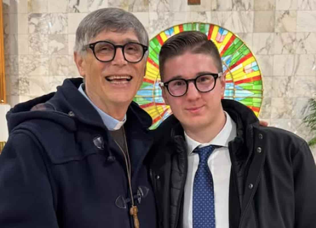 Adriano Cappellari e don Maurizio Patriciello