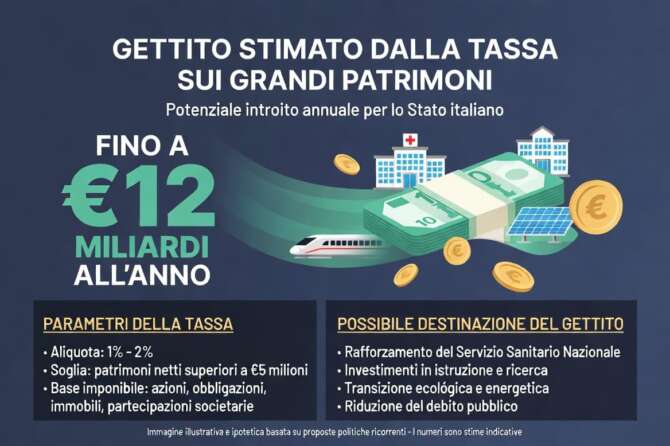 L’Italia è il Paese delle banane, per questo teme la tassa sui grandi patrimoni…