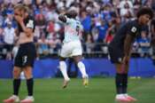 Belgium’s Romelu Lukaku reacts after scoring their fourth goal during the World Cup round of 16 soccer match against the United States in Seattle, Monday, July 6, 2026. (AP Photo/Abbie Parr) Associated Press / LaPresse Only italy and spain