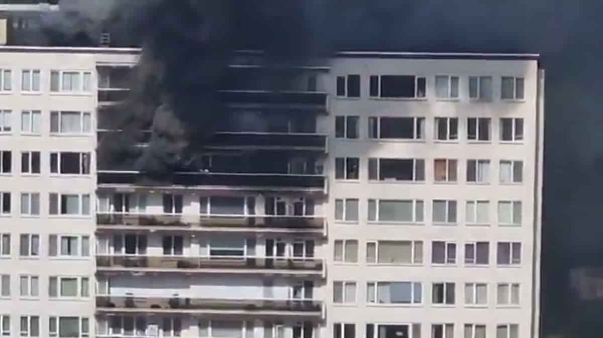 Incendio Anversa condominio