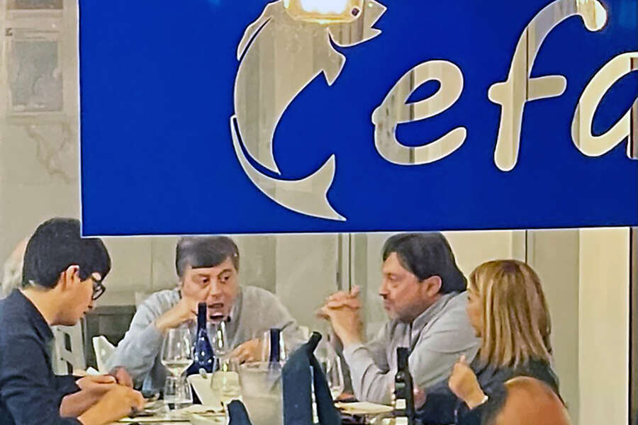 Ranucci a tavola con Lavitola nel ristorante di proprietà dell’ex editore